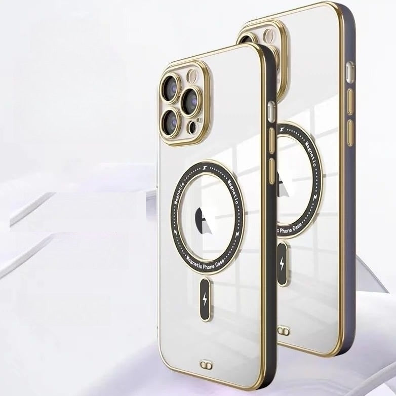 Luxury Transparent MagSafe iPhone Case - HoHo Cases