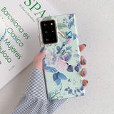 Banana Leaf & Flowers Samsung Case - HoHo Cases Samsung Galaxy S22 / d