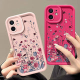 Shockproof Bumper Flower iPhone Case