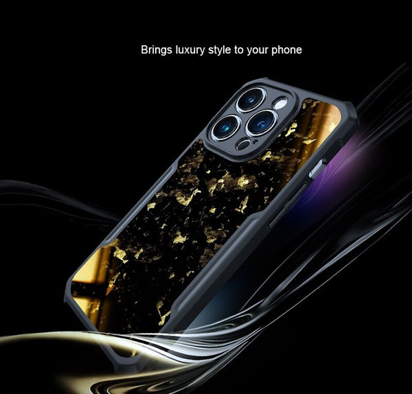 Shockproof Gold Glitter Magnetic iPhone Case - HoHo Cases