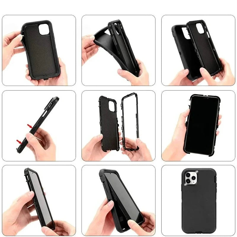 Armor Shock Proof Defender iPhone Case