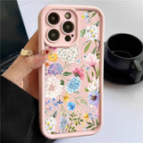 Hydrangea Flower Soft iPhone Case