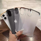 Double Color Frameless iPhone Case