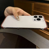 Double Color Frameless iPhone Case