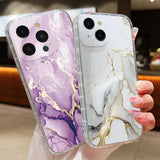 Luxury Sandstone Marble Pattern iPhone Case