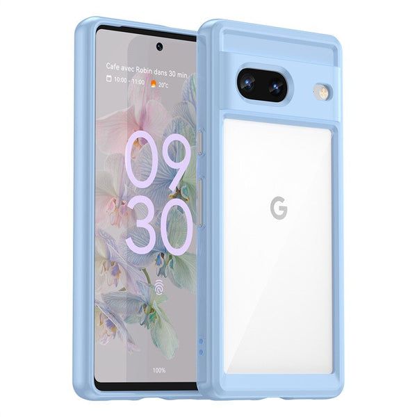 Shockproof Candy Google Pixel Case - HoHo Cases For Google Pixel 7 / LightBlue