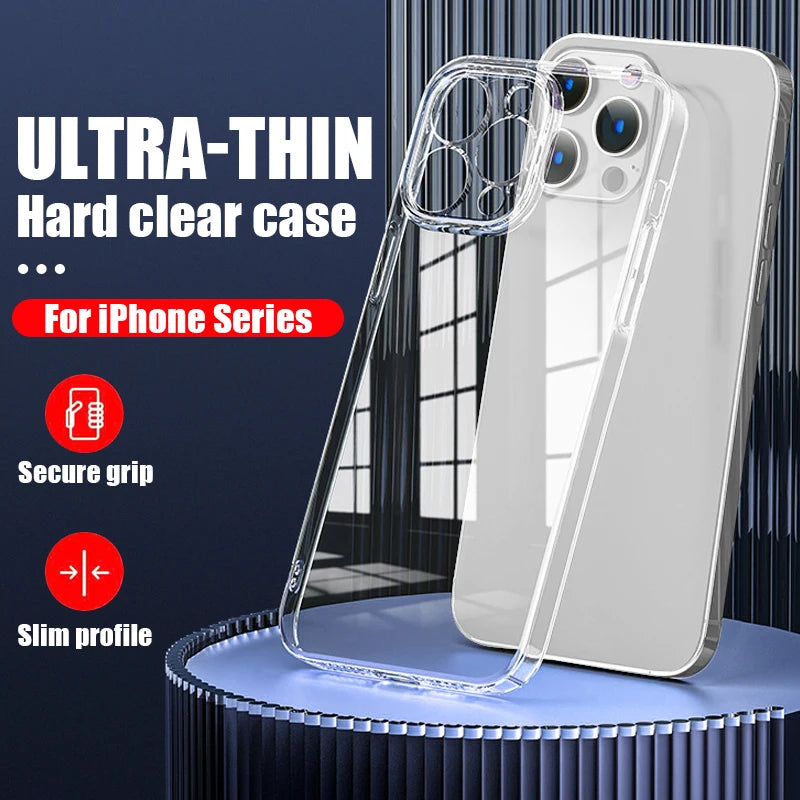 Luxury Ultra Slim Clear iPhone Case