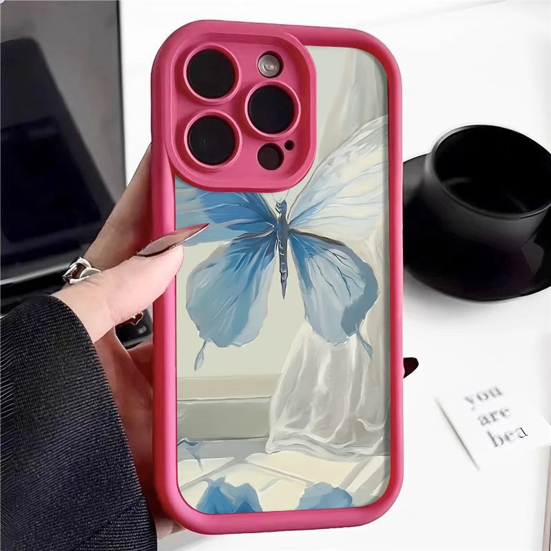 Shockproof Watercolor Butterfly iPhone Case