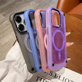 Magnetic Luxury Matte iPhone Case