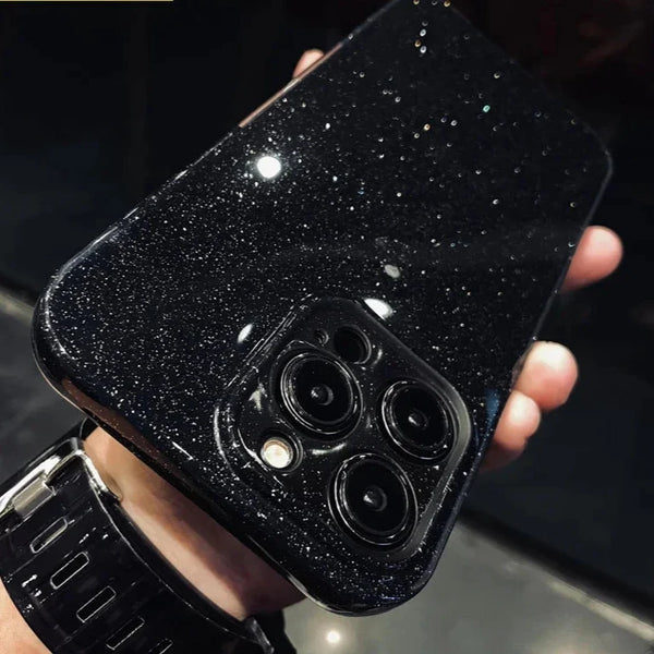 Original Luxury Black Glitter iPhone Case