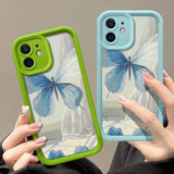 Shockproof Watercolor Butterfly iPhone Case