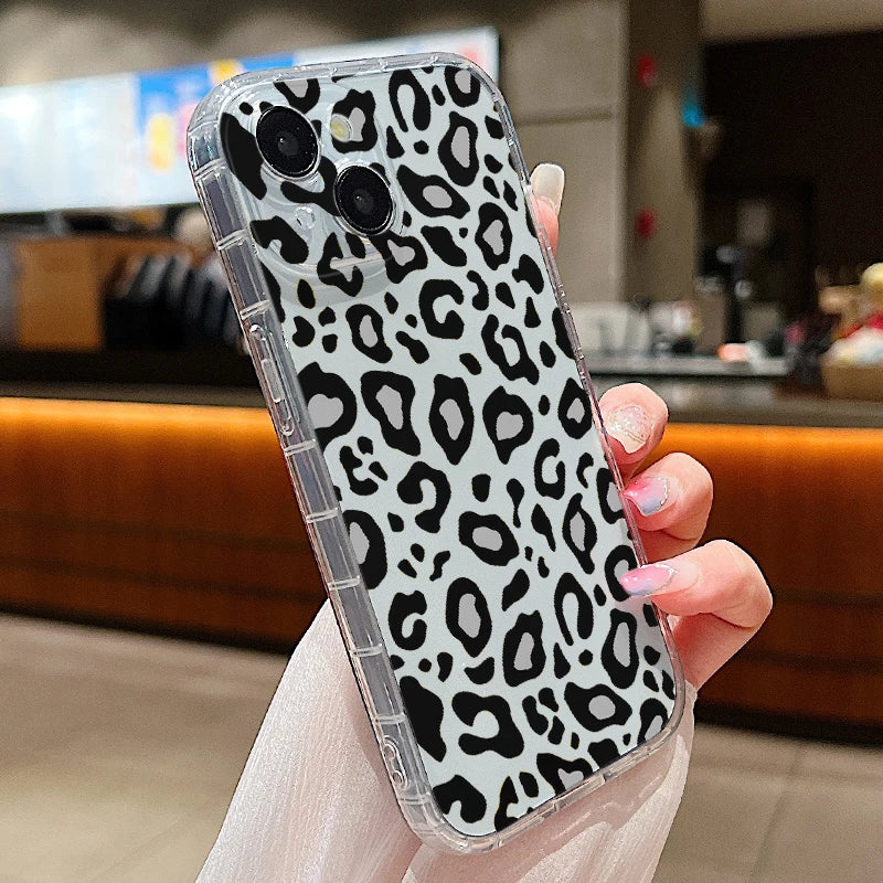 Luxury Leopard Print iPhone Case