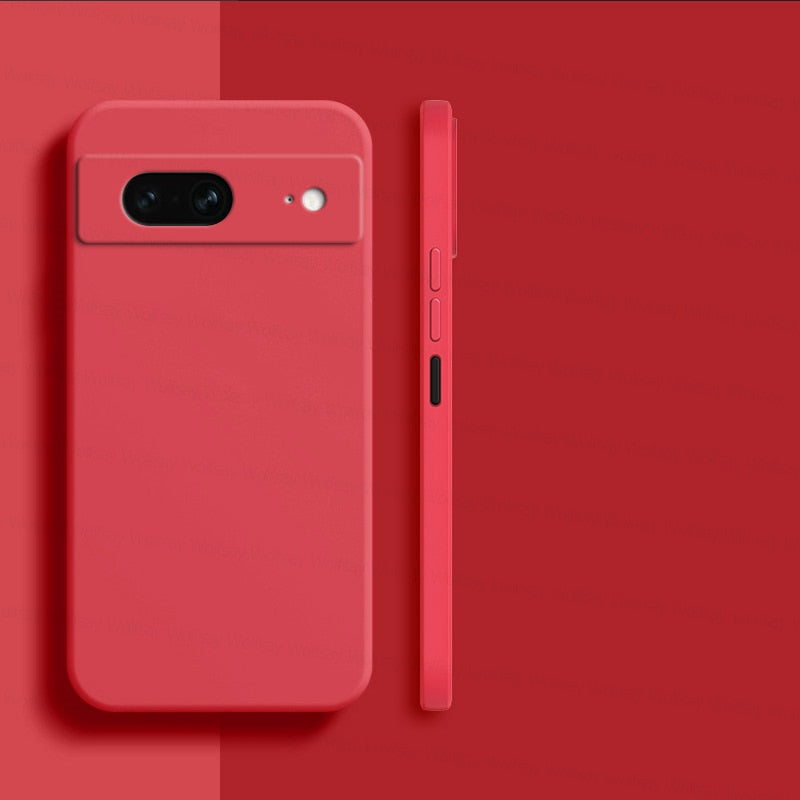 Modern Candy Shockproof Google Pixel Case - HoHo Cases For Google Pixel 7 Pro / Red