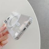 Transparent Magsafe Silicone iPhone Case