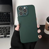 Luxury Solid Candy iPhone Case - HoHo Cases iPhone 15 Pro Max / Dark Green