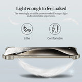 Metal Rimless Titanium Alloy iPhone Case