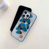 Nordic Silicone Marble Epoxy iPhone Case