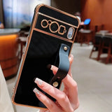 Luxury Plating Strap Google Pixel Case