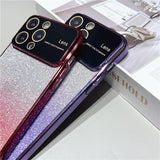 Luxury Glitter Plating iPhone Case