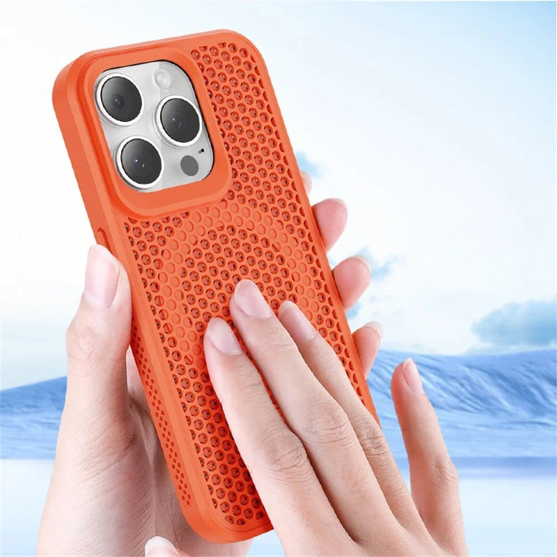 Grid Dissipation iPhone Case