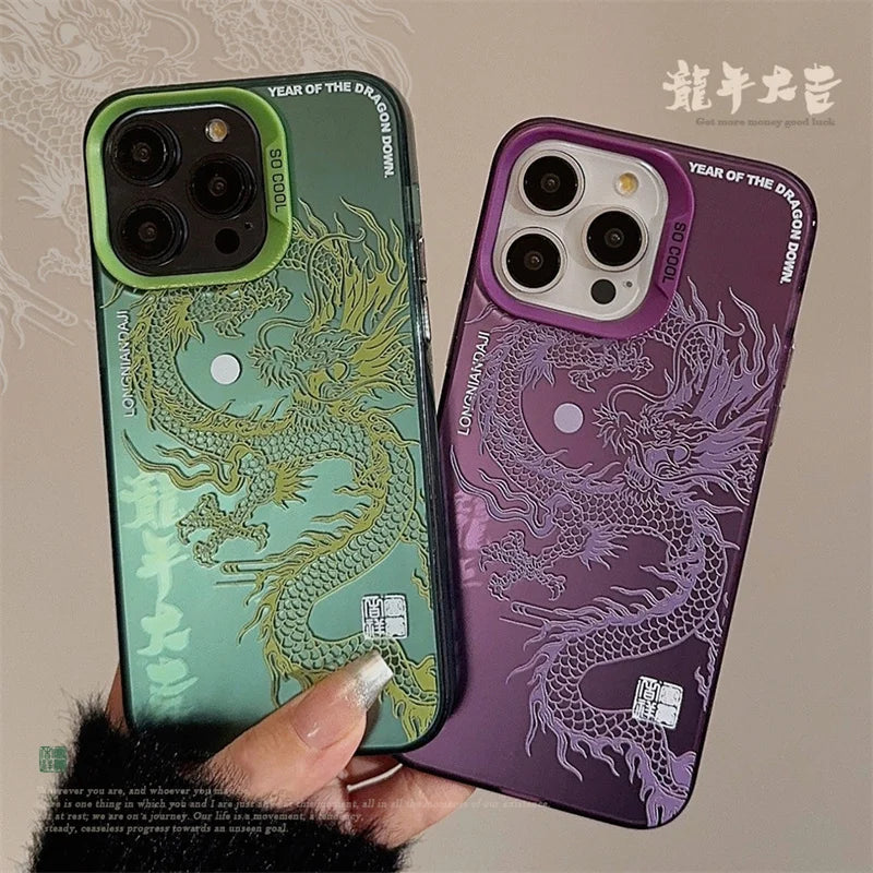 Luxury Dragon Armour iPhone Case