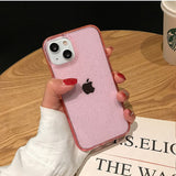 Glitter Transparent Samsung Galaxy Case - HoHo Cases Samsung Galaxy S23 / Pink