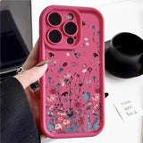 Shockproof Bumper Flower iPhone Case