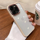 Transparent Acrylic Armor iPhone Case