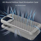 Luxury Heat Dissipation Mesh iPhone Case