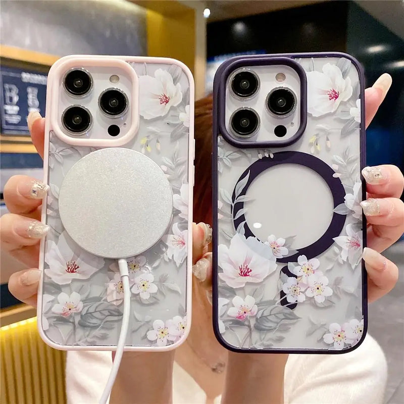 Fashion Flowers Floral iPhone Case