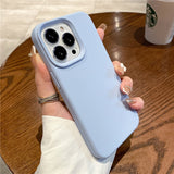 Liquid Silicone Matte iPhone Case