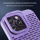 Luxury Heat Dissipation Mesh iPhone Case