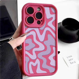 Striped Shockproof Bumper iPhone Case