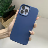 Liquid Silicone Matte iPhone Case