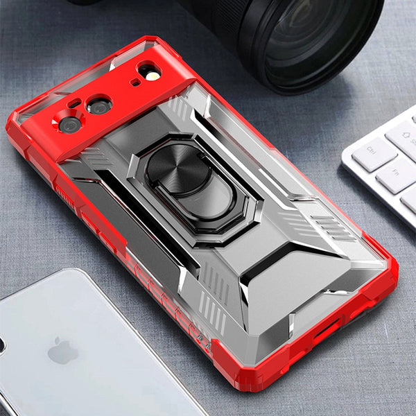 Armor Anti-fall Google Pixel Case with Ring - HoHo Cases