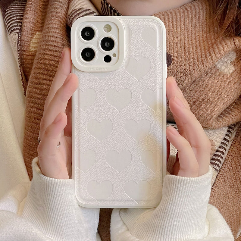 Cute Lil Hearts iPhone Case - HoHo Cases