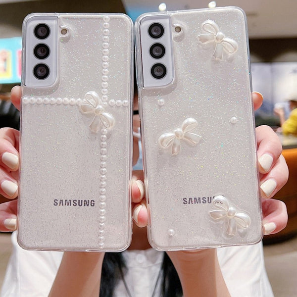 Glitter Transparent Samsung Case - HoHo Cases