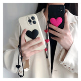 Wrist Bracelet 3D Heart Samsung Galaxy Case