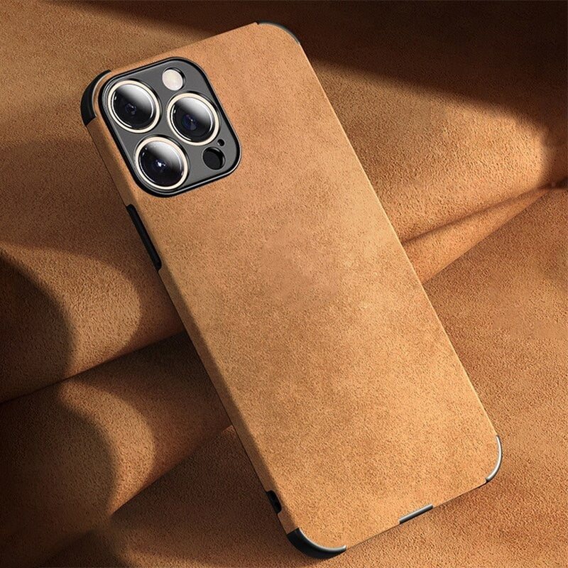 Luxury Vintage Leather iPhone Case - HoHo Cases For iPhone 11 / Brown