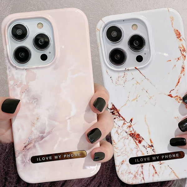 Vintage Gradient Marble iPhone Case