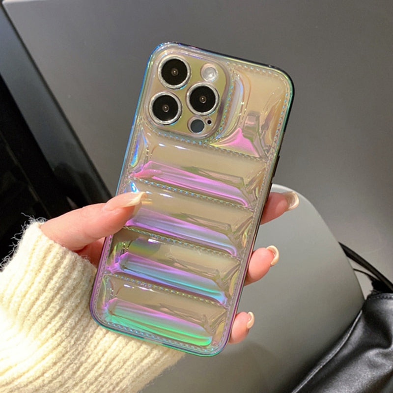 Luxury Colorful Laser iPhone Case - HoHo Cases