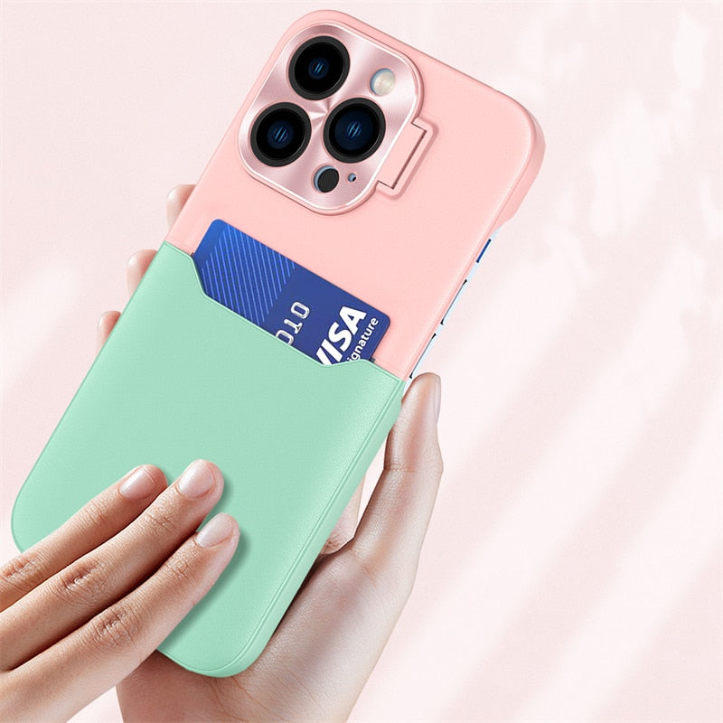 Luxury Candy iPhone Case with Card Holder - HoHo Cases